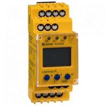 Модуль контроля дифференциального тока BENDER LINETRAXX® RCM420-D-2 B74014002 Модуль контроля дифференциального тока BENDER LINETRAXX® RCM420-D-2 B74014002