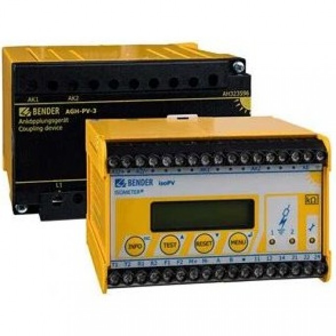 Устройство контроля изоляции ISOMETER® isoPV-335 с AGH-PV Bender B91065133W