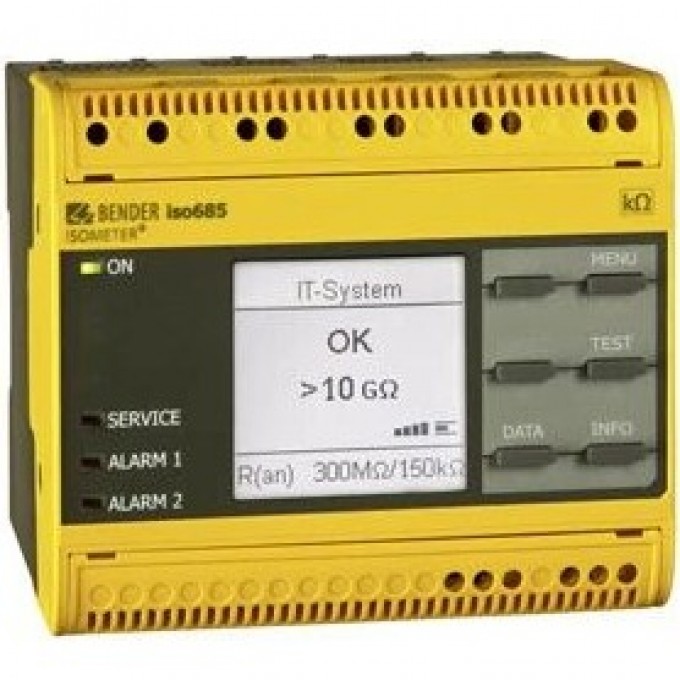 Устройство контроля изоляции BENDER ISOMETER® isoHR685W–S–I–B + FP200W B91067225W