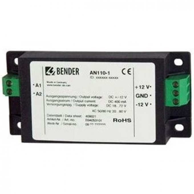 Блок питания для трансформаторов тока BENDER AN B94053102